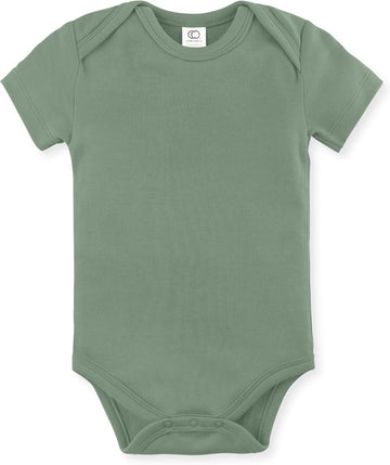 Unisex Baby Organic Cotton Short Sleeve Bodysuit