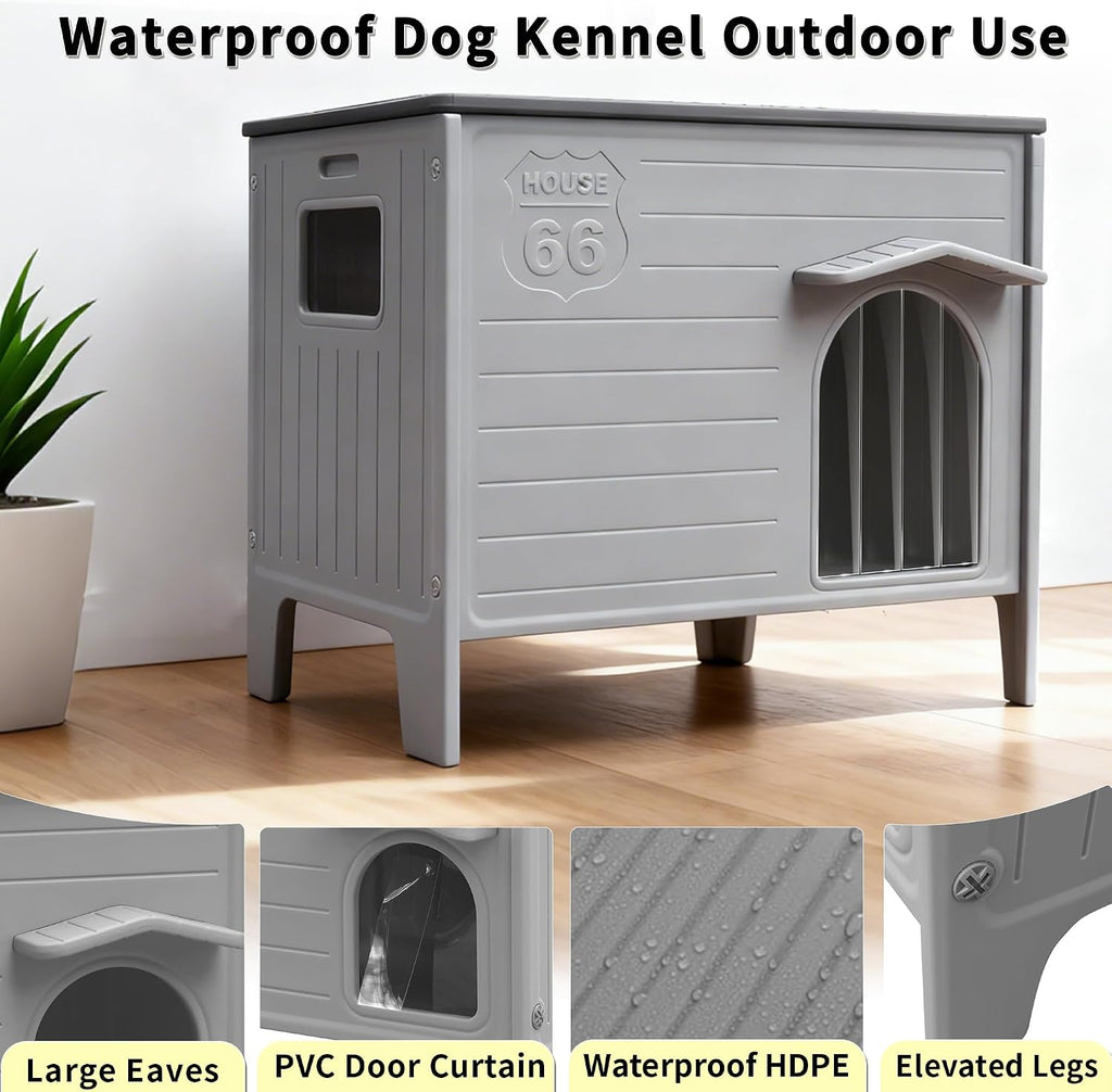 Dog House Outdoor Indoor for Small Medium Dogs