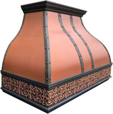 36 Inch Copper Wall Mount Range Hood