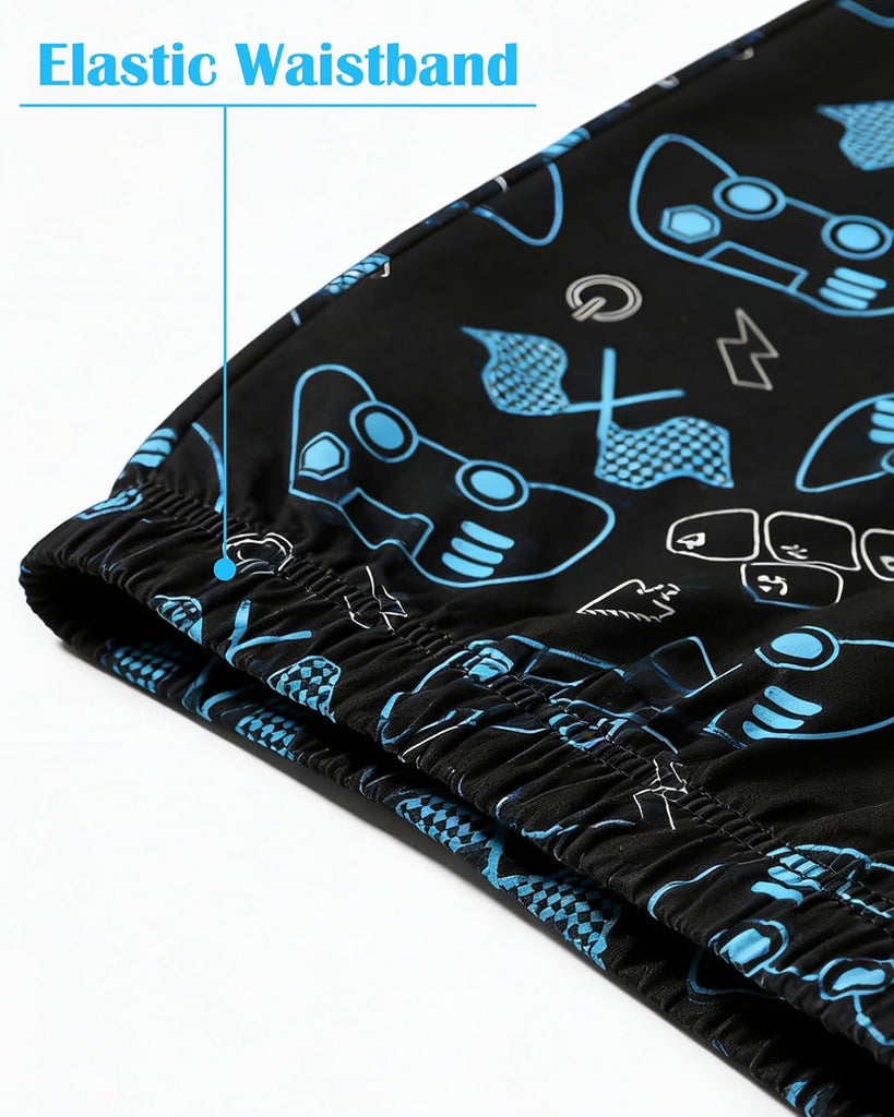 Boys Pajamas Little Big Boys Short Sleeves and Pants Pajamas Piece Pjs Set Kids Sleepwear
