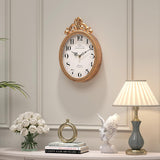 Abdurey Small French Retro Decorative Wall Clock