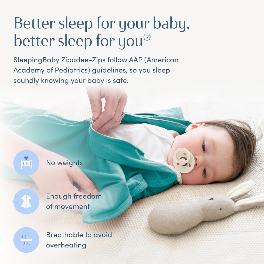 Transition Swaddle - Cozy Baby Swaddle Blanket with Zipper Convenience - Roomy Wearable Blanket for Easy