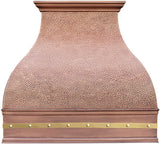 36 Inch Copper Wall Mount Range Hood