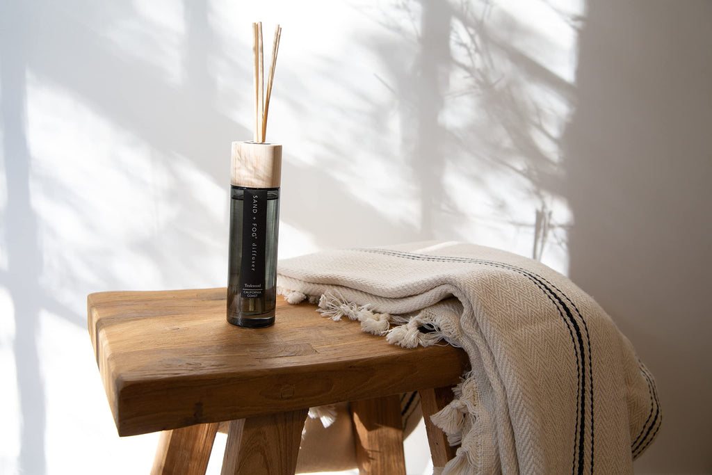 Teakwood Reed Diffuser | Made with Essential Oils | Fill Your Home with The Your Favorite Luxurious Fragrance