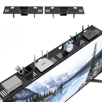 Adjustable Steel TV Top Shelf for Soundbar, Floating TV Stand