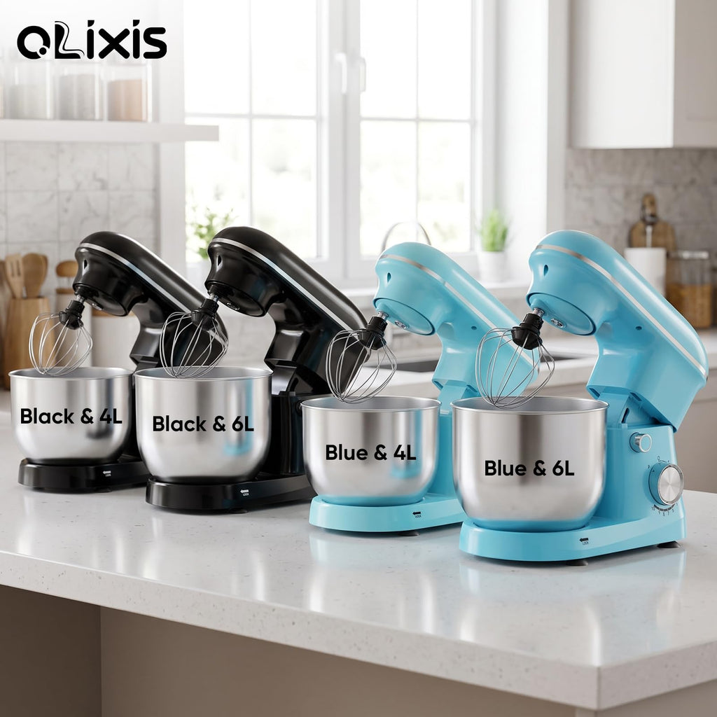 6.3 Qt Stand Mixer, 10-Speed Tilt-Head Electric Mixer for Baking
