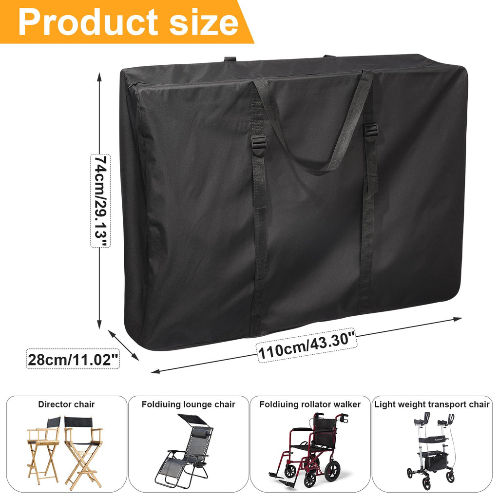 Large Outside Zero Gravity Chair Cover with Zippers & Handles