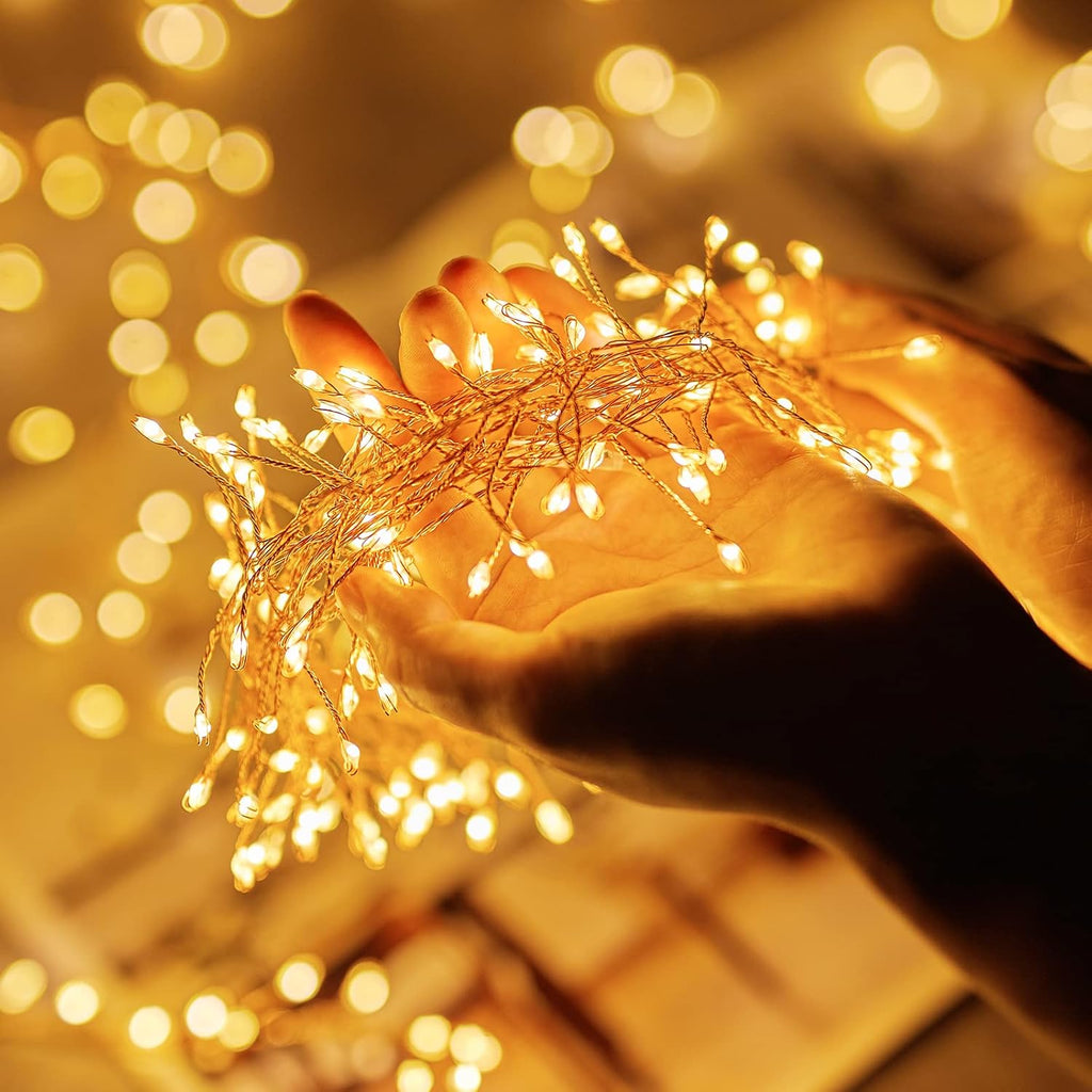 Fairy Lights Plug , String Lights for Christmas Tree Decoration