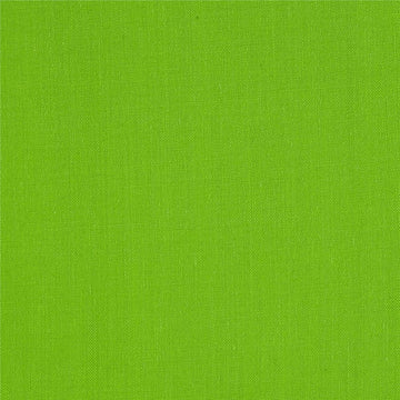 60" Wide Premium Cotton Blend Broadcloth Fabric by The Yard - Lime