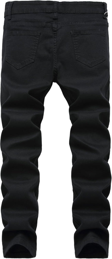 Boy's Skinny Fit Stretch Fashion Jeans Pants