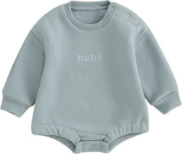 Newborn Infant Baby Boy Oversized Romper Sweater Bodysuits Coming Home Outfit Neutral Clothes