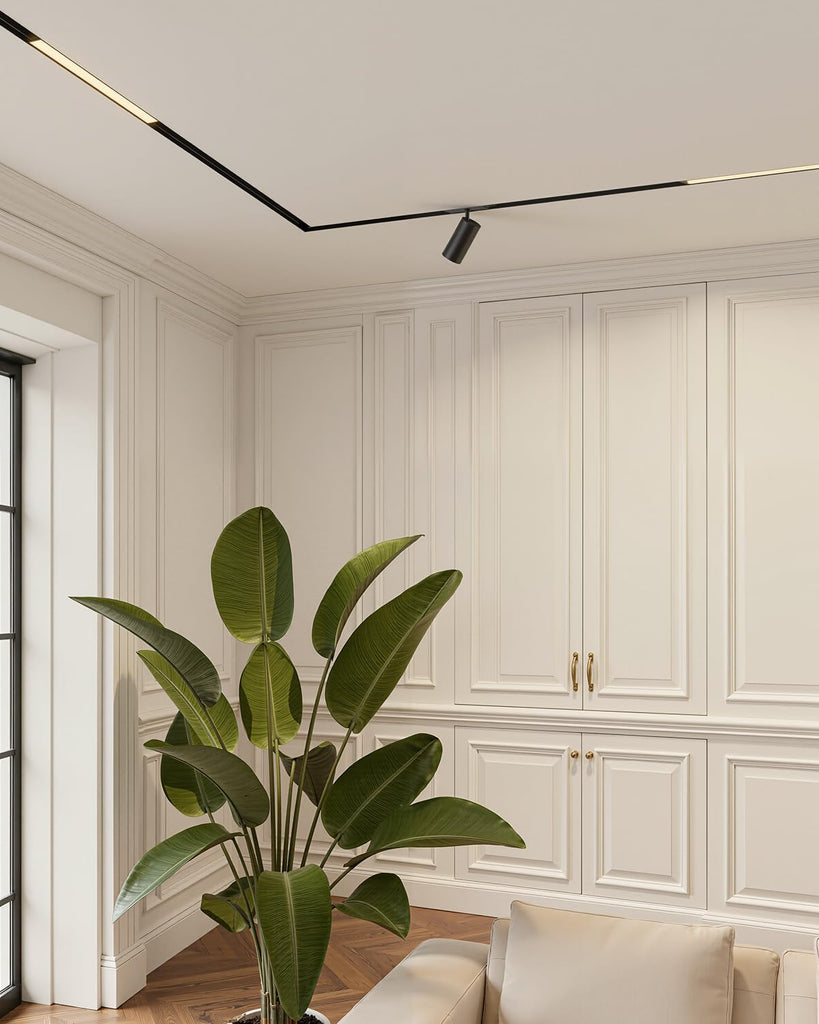 Recessed Magnetic Track Lighting Rails with ETL, 24V Aluminum Track