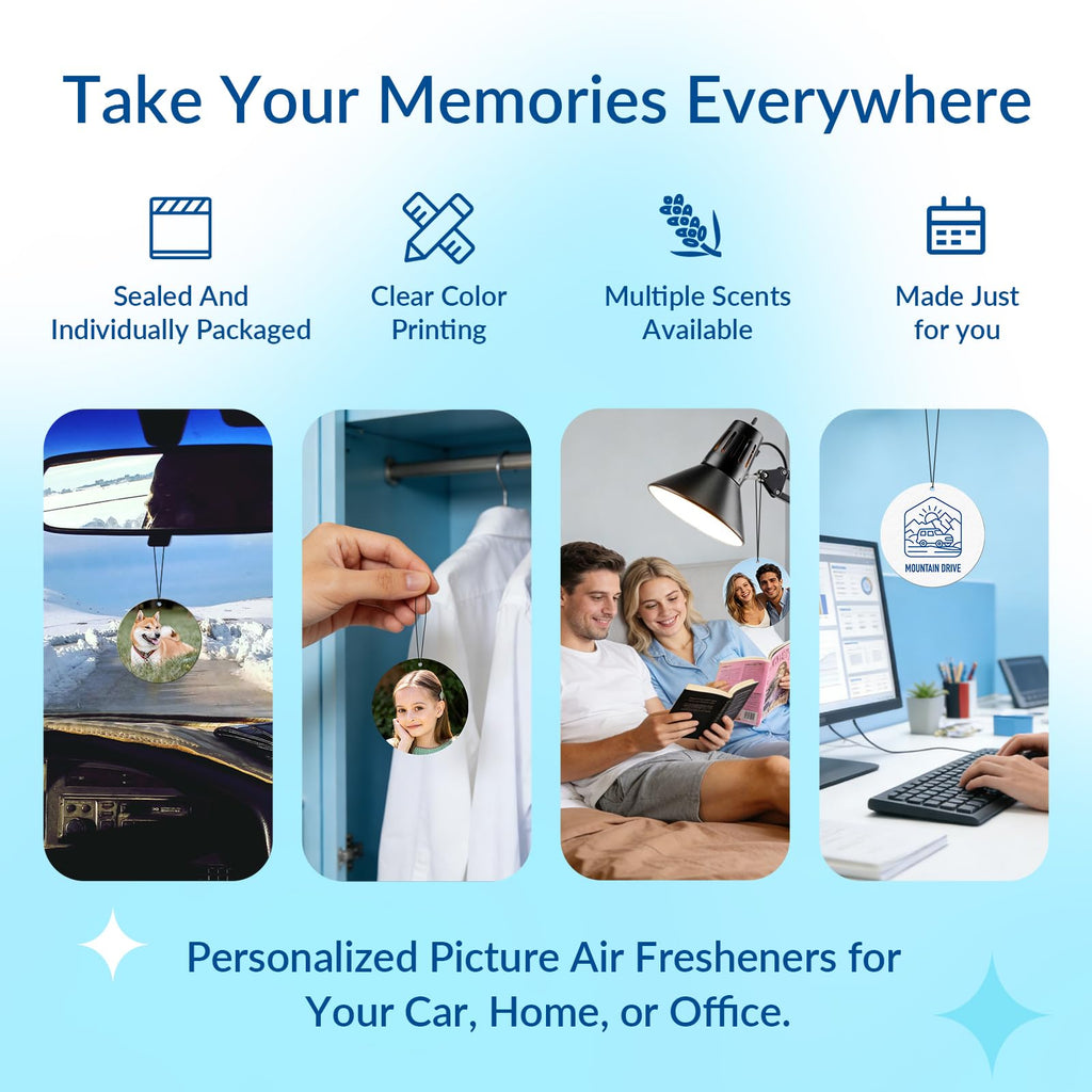 Custom Air Fresheners with Picture for Car