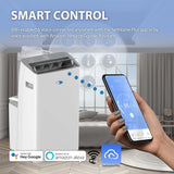 ARC-1230WNH 14,000 BTU (12,000 BTU SACC) NEX Inverter Dual Hose Cooling Portable Air Conditioner, Heater