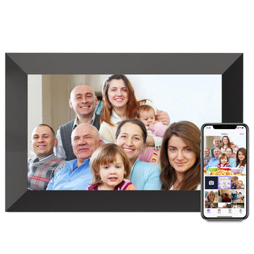 Uhale Digital Picture Frame, 10.1-inch High Definition Touch Screen, Digital Photo Frame with Automatic Rotation