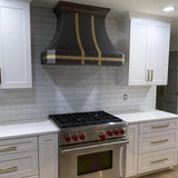 36 Inch Copper Wall Mount Range Hood