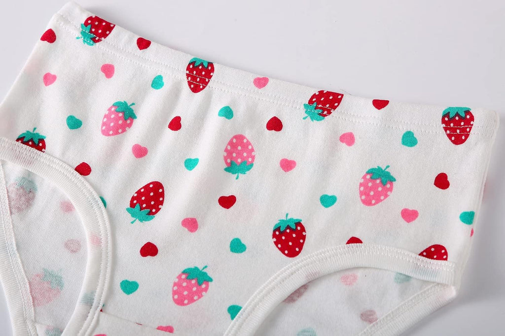 Little Girls' Soft Cotton Underwear Toddler Undies Kids panties