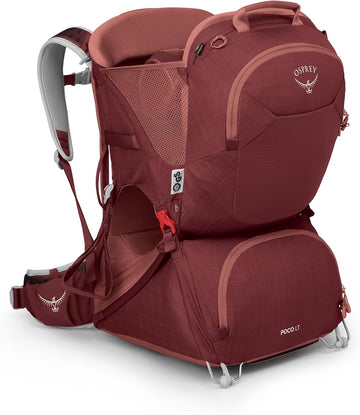 Poco LT Lightweight Child Carrier Backpack - Compact, Travel-Ready Kid Carrier with Sunshade and Adjustable Fit