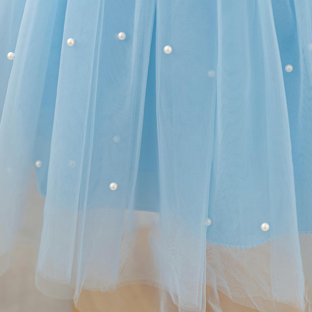 Baby Girl Birthday Party Tutu Wedding Gown Toddler Tulle Dress