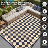 Outdoor Rug for Patios Clearance,Waterproof Mat,Large Outside Carpet,Reversible Plastic Straw Campin