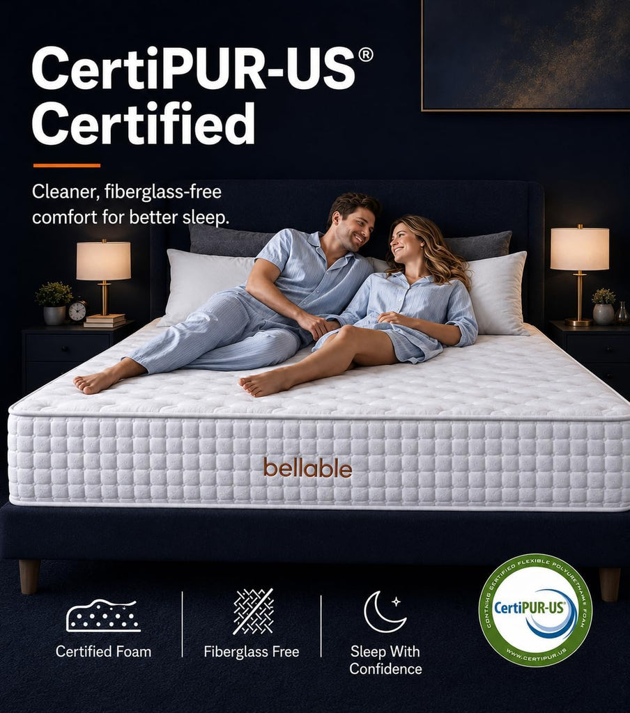 King Size Mattress 14Inch, Medium Firm Fiberglass-Free Hybrid Mattress Memory Foam Individually Pocket Coils with