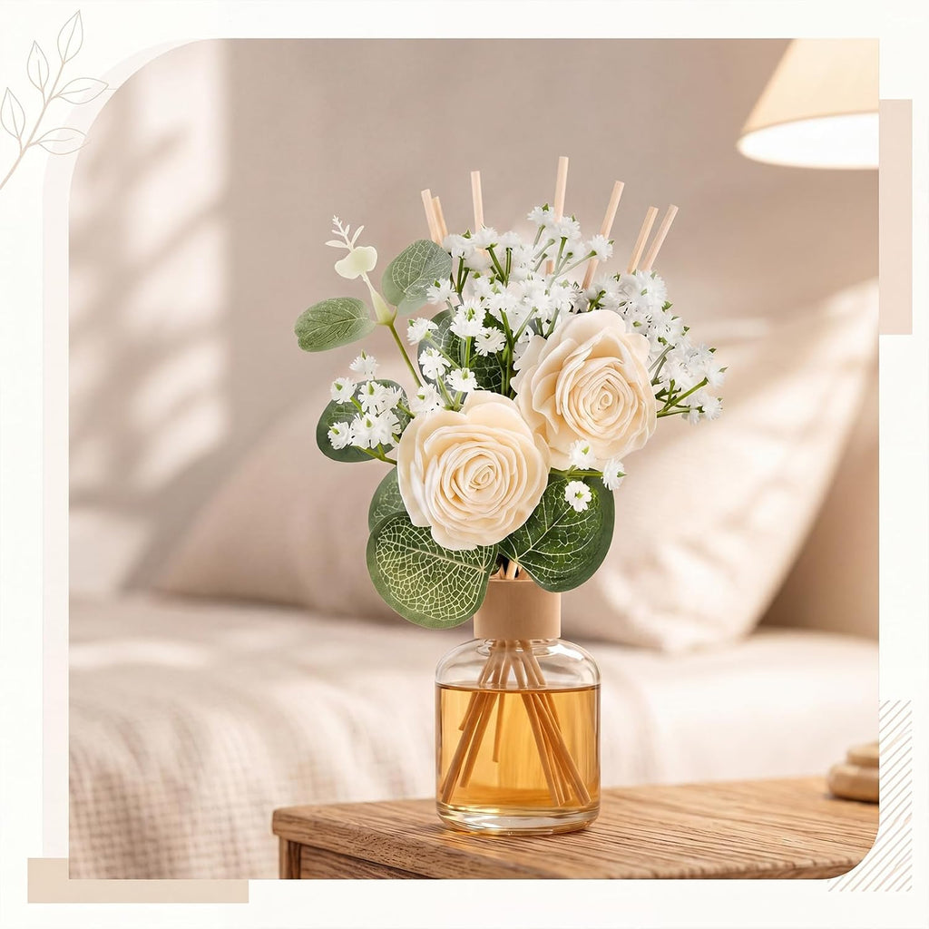 Flower Reed Diffuser with Sticks - Set of 33