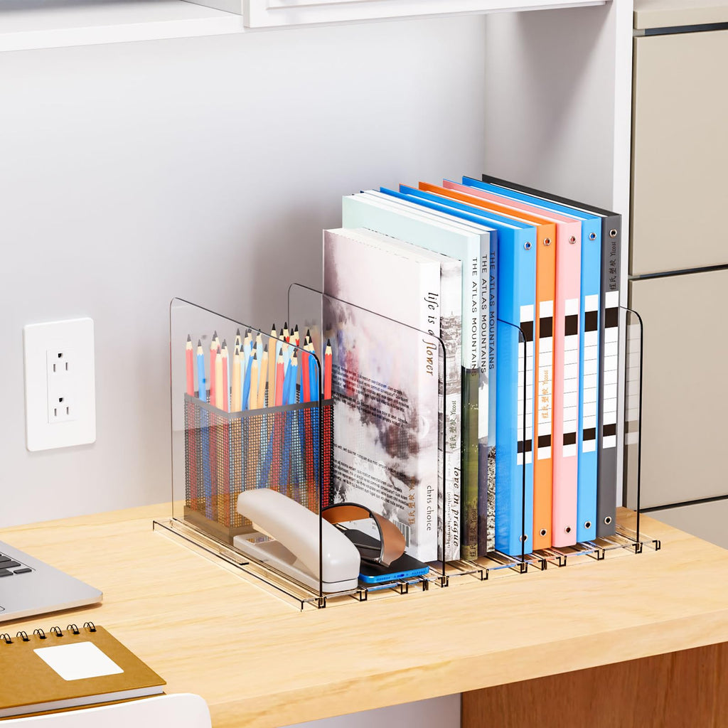 Clear Acrylic Shelf Dividers for Closet Organization, 16Pack Adjustable Bags, Clutch, Purse Organizer and