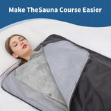 Infrared Sauna Blanket Towel Inserted 30" x 70" Reusable Machine Washable Insert Towel Easy Detoxification
