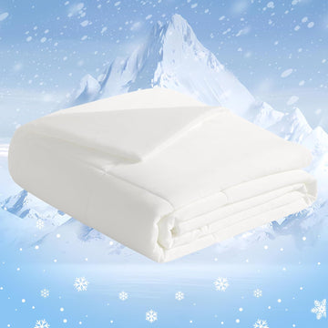 Cooling Blanket Twin, 68x90 Inches - Lightweight Summer Bed Blanket for Hot Sleepers, Japanese Double-Sided Q-Max