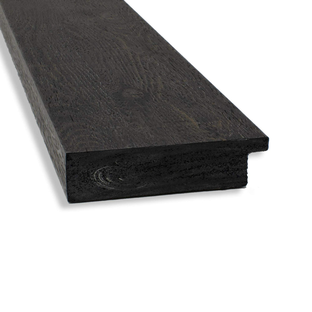 Brown Full Length Mirror for Door, 53x19 Rustic Plank Espresso Tall Wall Mirror Full Length, Mounted to Door or