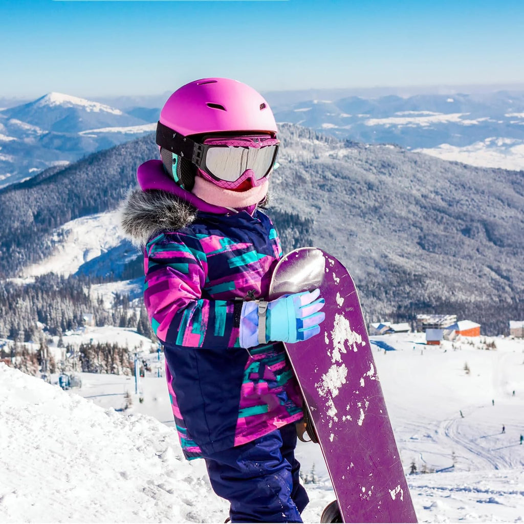 Kids Ski Gloves Winter Warm Snow Glove for Boys Girls Cycling Snowboarding Skating