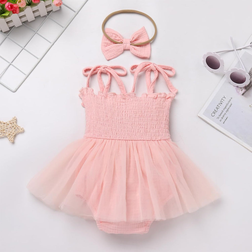 Baby Girl 1st Birthday Outfit Floral Strawberry Smocked Tutu Dress One Year Old Birthday Cake Smash Photoshoot