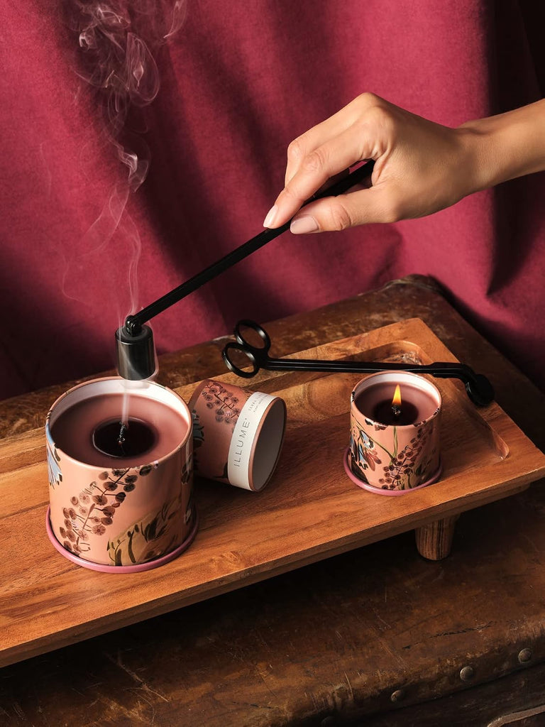 Essentials Beautifully Done Wick Trimmer, Gold Candle Care