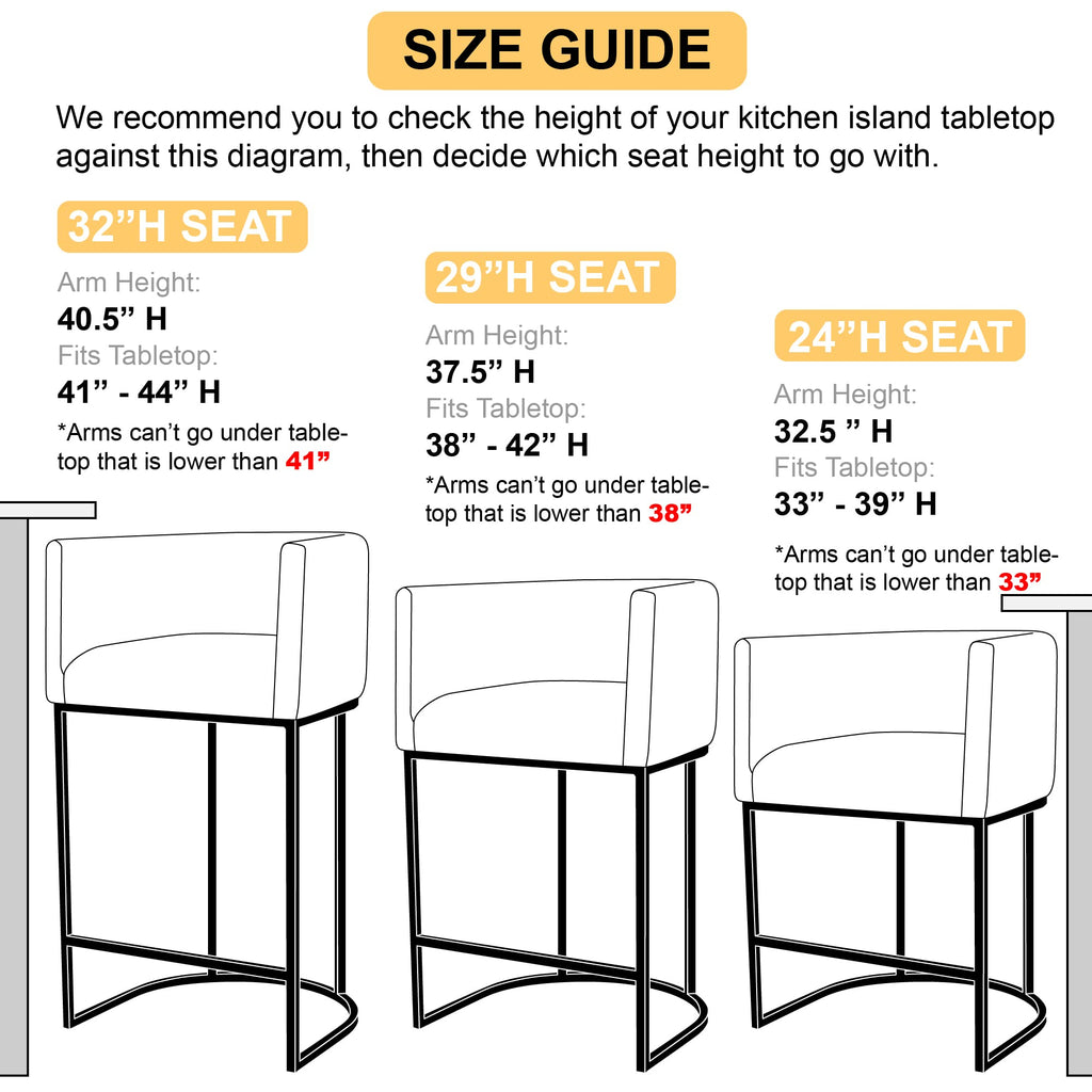 Contemporary Cream Linen Bar Stool, 29" Upholstered Fabric Counter Height Barstool Kitchen Counter Island Stool with