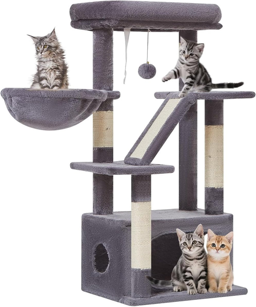Cat Tree, 38.5In Cat Tower for Indoor Cats, Suitable for Kittens