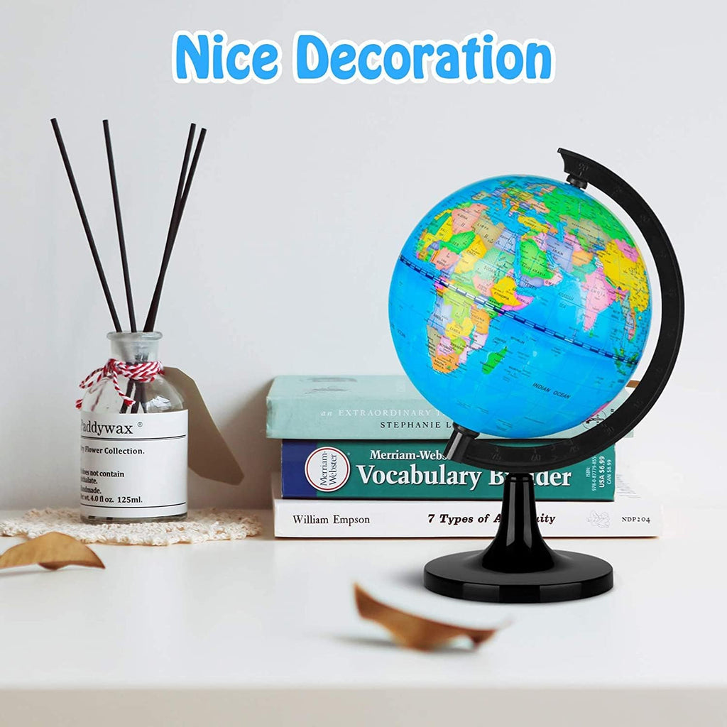 5.5" World Globe for Kids Learning