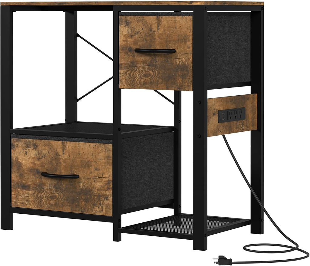 20-29 Gallon Aquarium Stand, 600LBS Heavy Duty, Power Outlet