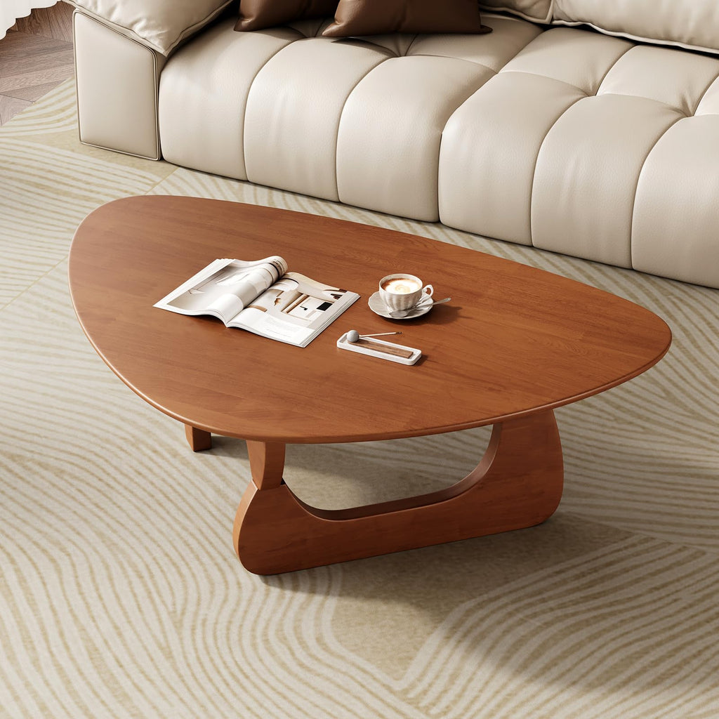 Mid Century Modern Coffee Table - Walnut Wooden Coffee Table, Center Table Suitable Living Room Reception Office