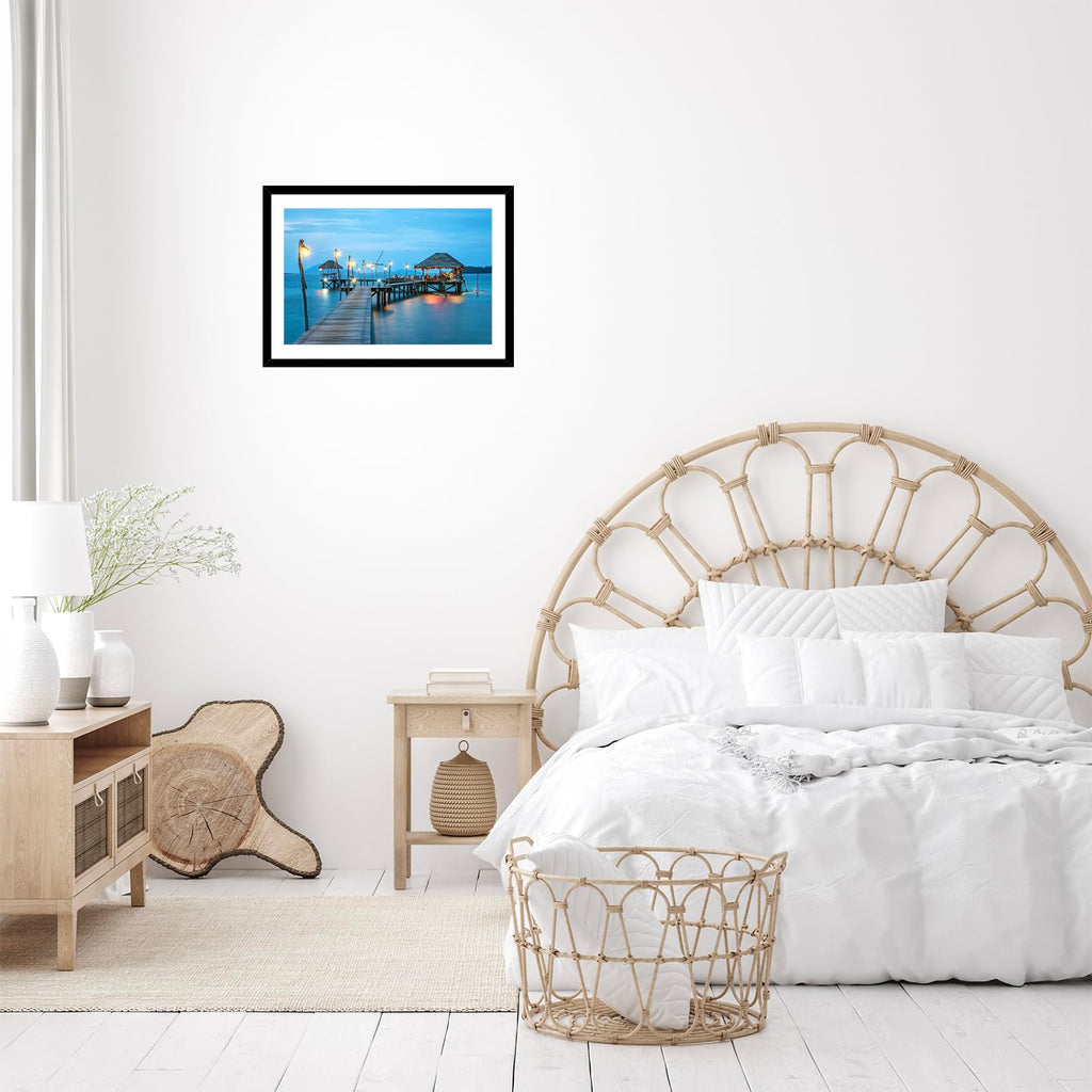 13x19 Picture Frame Set of 2 with 11x17 Mat, Black 13 x 19 Poster Frames with Shatter Resistant Plexiglass, Display