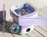Portable Electric Foldable Mini Washing Machine 16L - Touch Digital Control for Baby Clothes, Underwear, Camping, RV