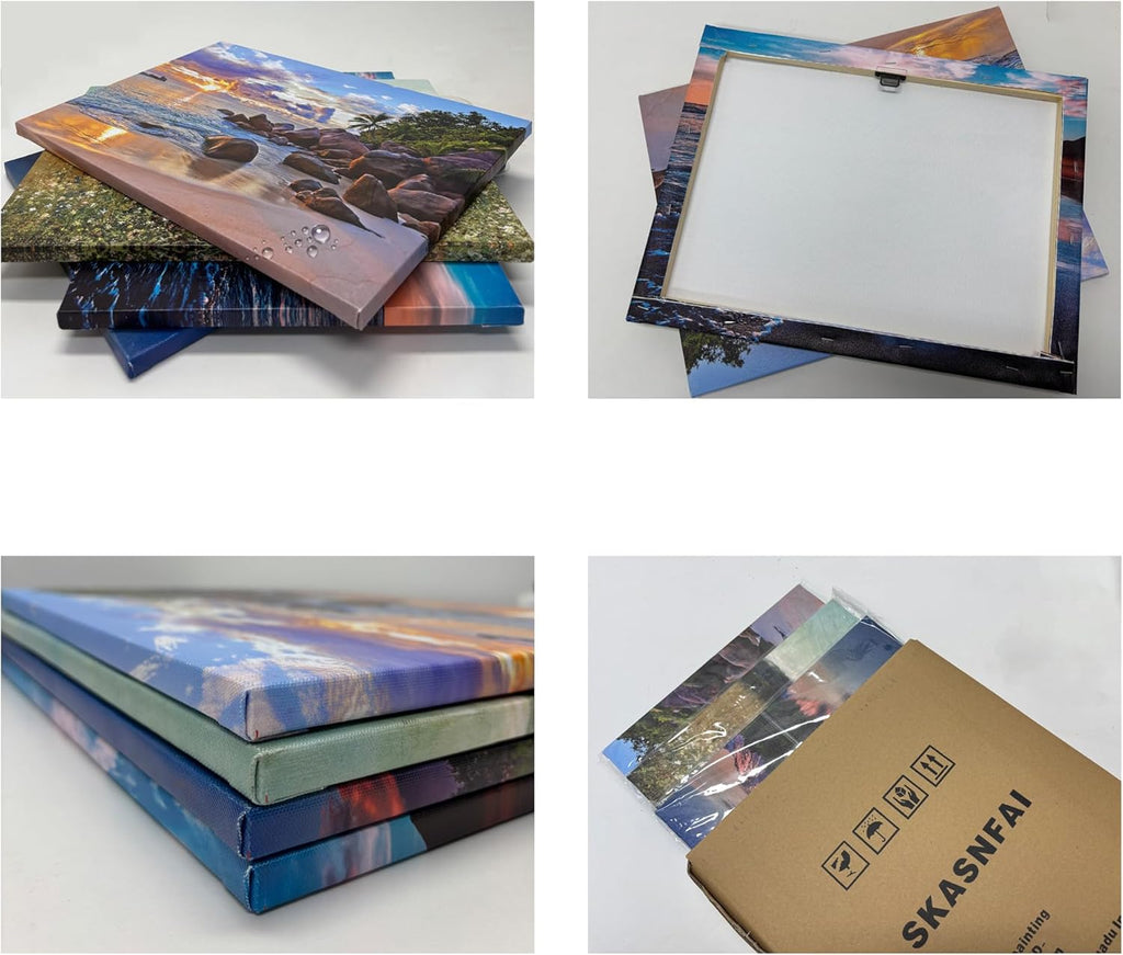 5 Pieces Grand Teton National Park Landscape Wall Art Mountain Canvas Paintings Nature Scenery Pictures Posters