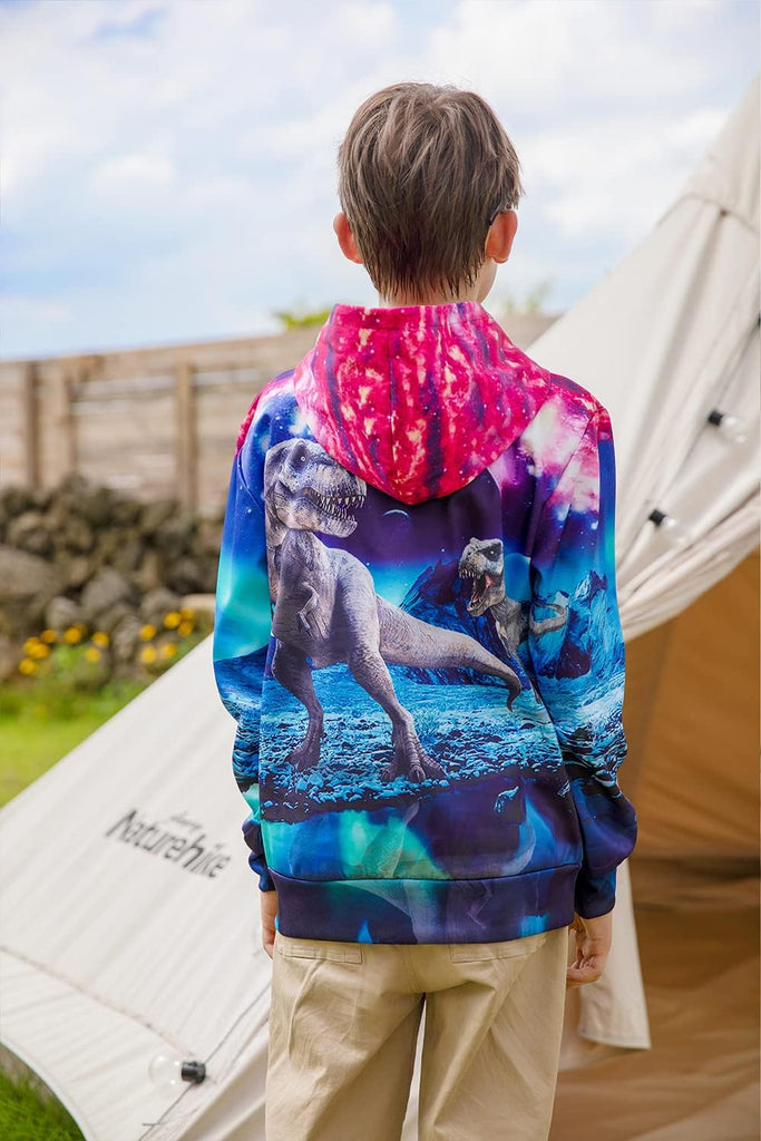 Boys Girls Hoodies Kids 3D Print Graphic Hooded Sweatshirts