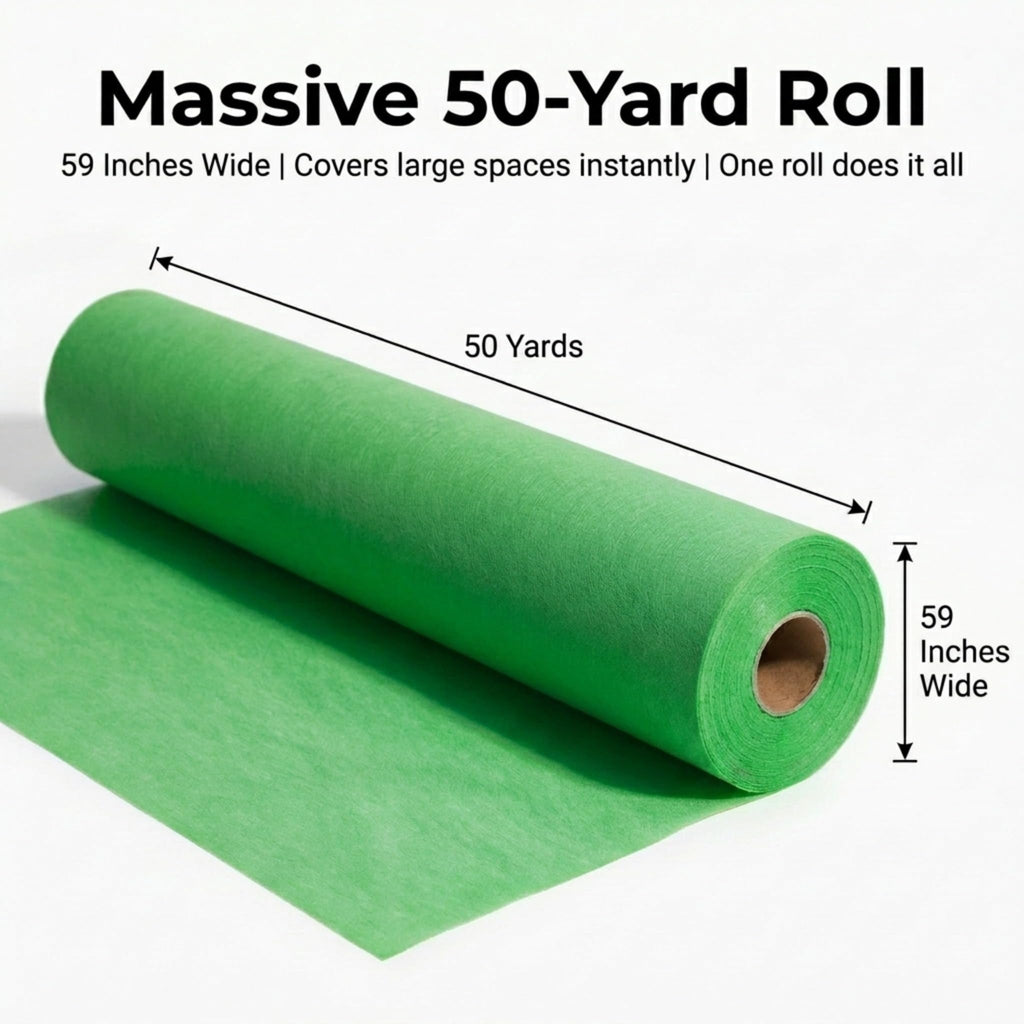 Flame Retardant Gossamer Fabric Roll, 59 Inches x 50 Yards, Sheer Fabric for Wedding Decorations, Baby Shower, Gender