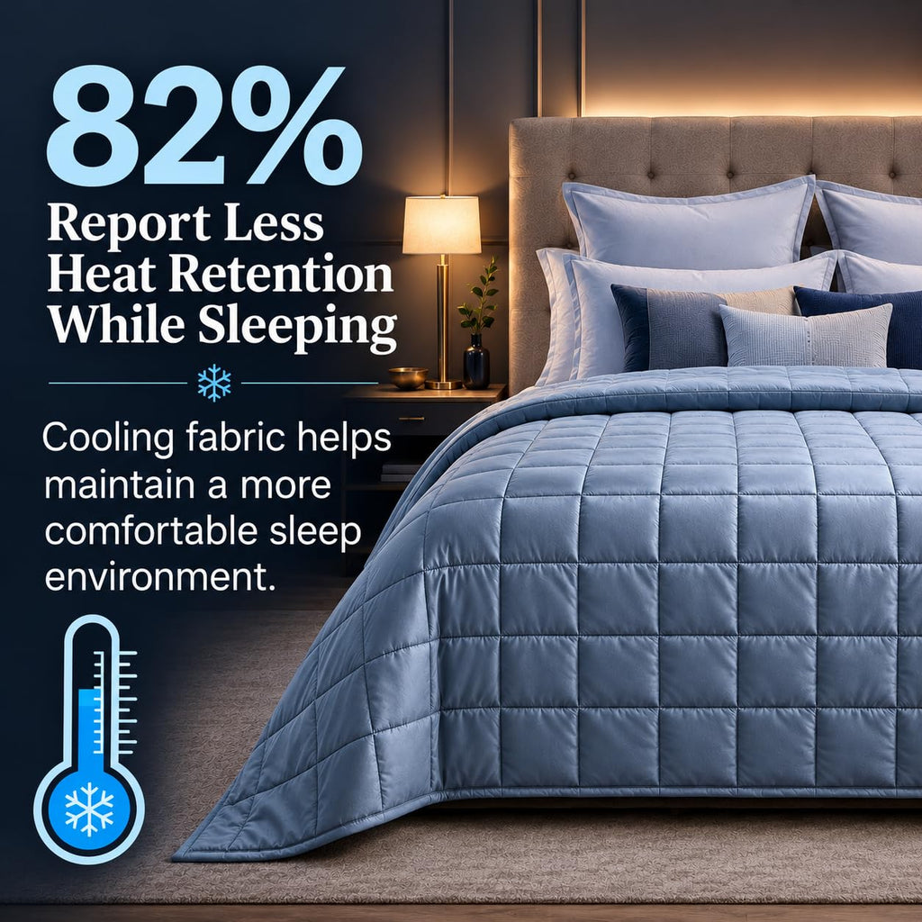 Cooling Blanket King Size 20 lbs, Soft Cooling Fabric