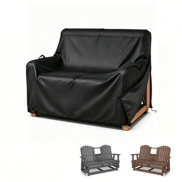 Glider Bench Cover Compatible with SERWALL 3 Person Patio Glider Bench