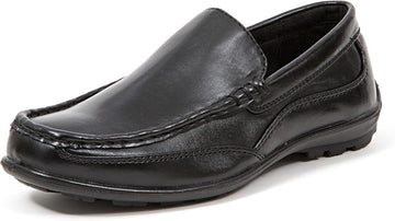 Boys Booster Driving Moc Style Dress Comfort Loafer