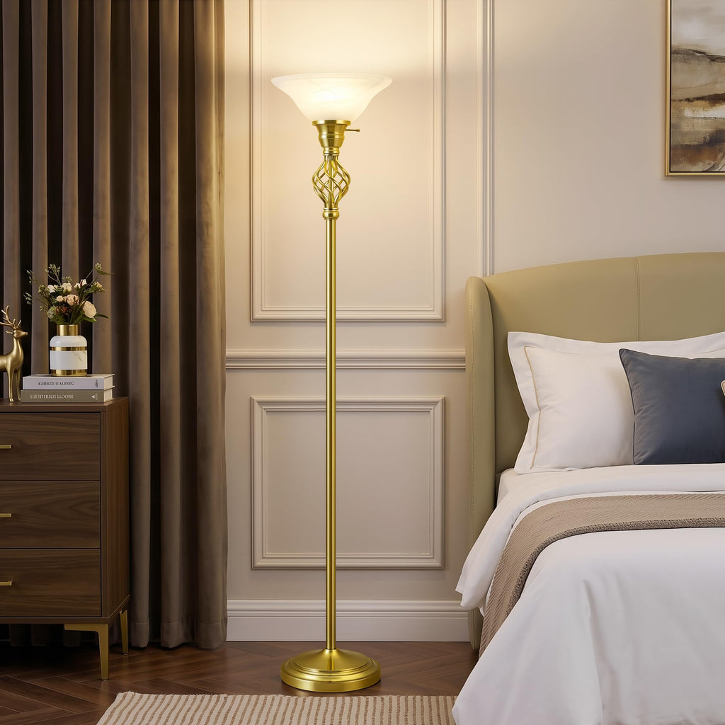 Torchiere Floor Lamp, LED Standing Reading Light