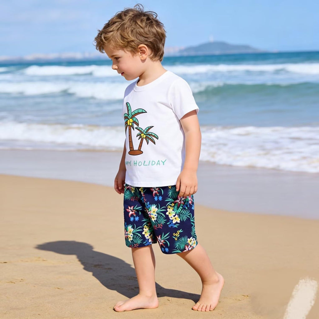 Boy Summer Clothes Toddler Outfits Kids Cotton Short Sets