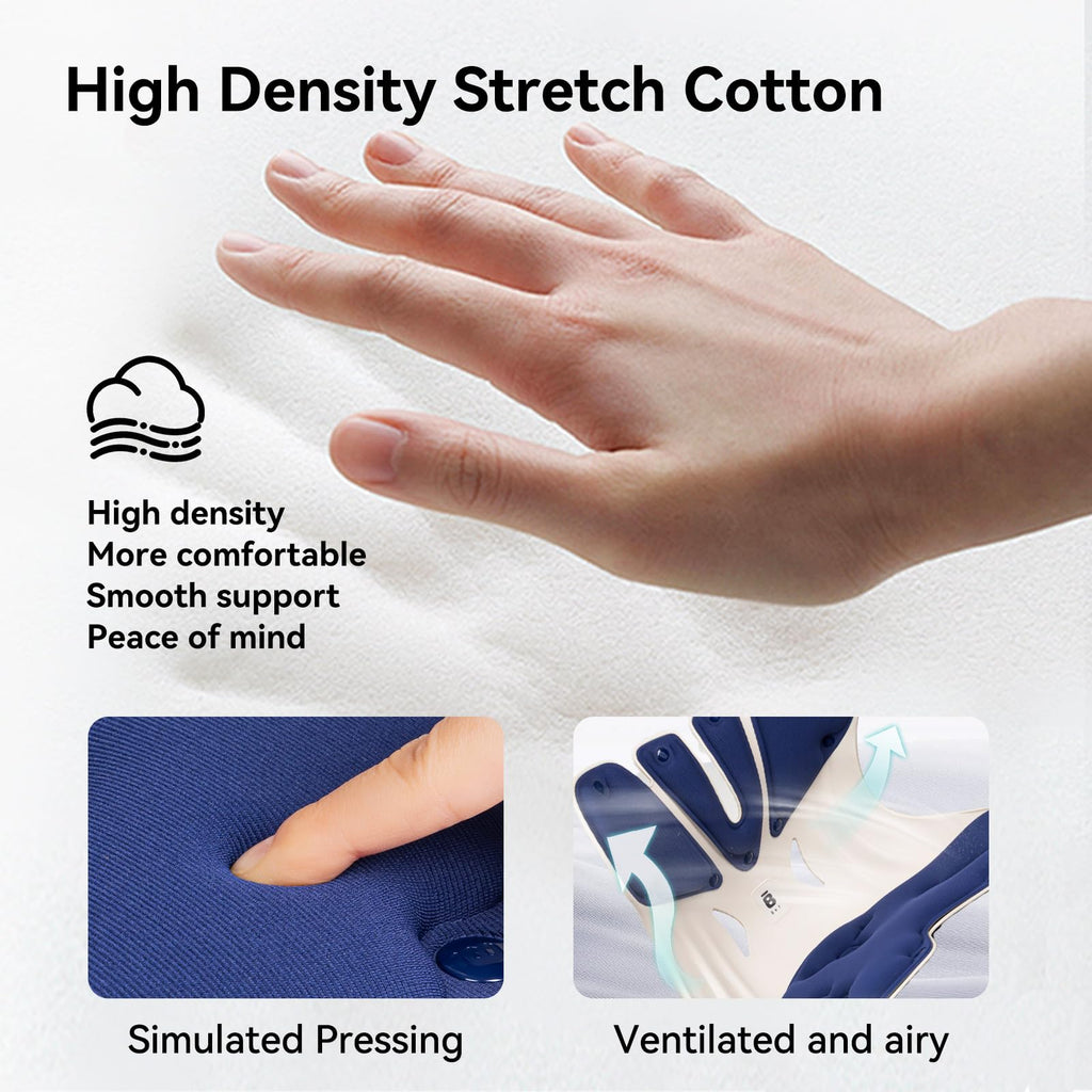 Ergonomic Seat Cushion - Lumbar Support Pillow Chair & Floor