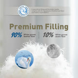 Goose Feather Down Fiber Comforter - Twin Duvet Insert